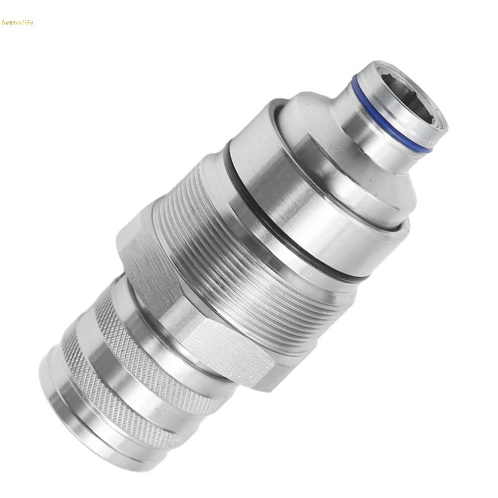 ข้อต่อไฮดรอลิกใบหน้าแบนหญิง 1 ชิ้นสําหรับ 7246802 สําหรับ T40647 สําหรับ 4FH08F