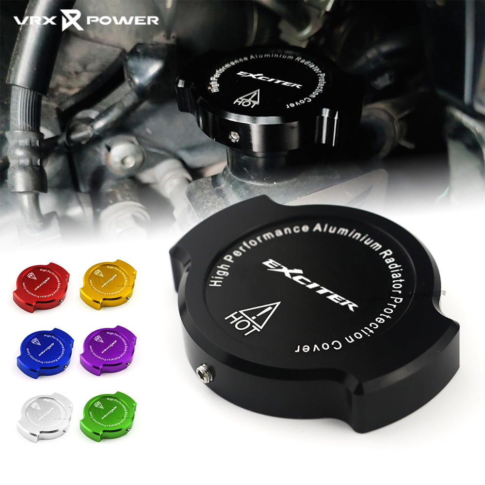หมวกหม้อน้ํา สําหรับ YAMAHA Exciter 155 vva รถจักรยานยนต์ CNC หม้อน้ําฝาครอบปั๊มหล่อเย็น