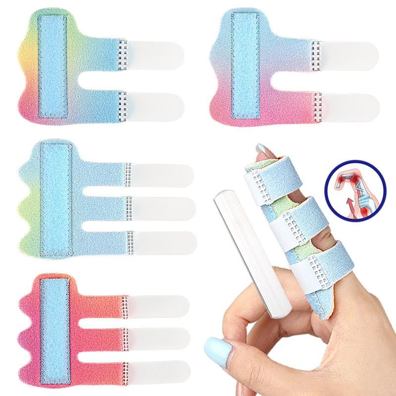 1 PC Trigger Finger Splint Mallet Finger Splint Finger Brace สําหรับโรคข้ออักเสบการบาดเจ็บแพลงเหมาะก