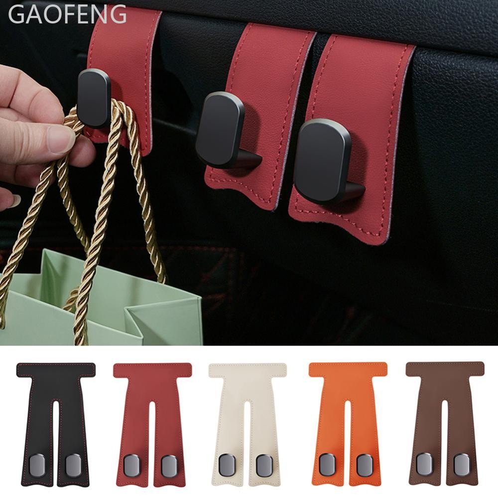 GAOFENG Universal รถผู้โดยสารกล่องถุงมือตะขอกระเป๋าแขวนกระเป๋าหมวกผู้ถือภายในจัดเก็บ Auto Suede อุปกรณ์เสริม Hook O2Q9