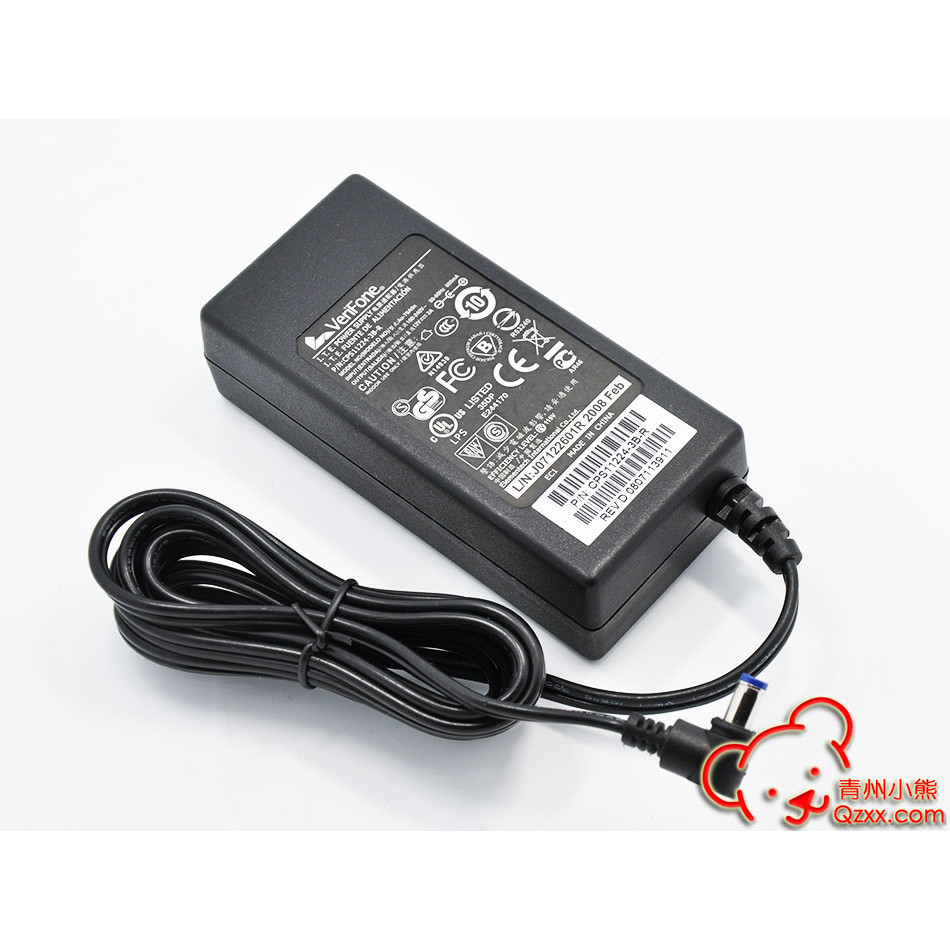 Original VeriFone VeriFone VX670 VX680 12V2A POS แหล่งจ่ายไฟ CPS11224-3B-R