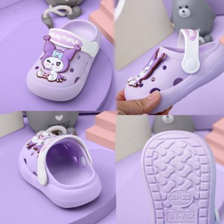 รองเท้าแตะเด็กลายการ์ตูน Sario กันลื่นสำหรับฤดูร้อนรองเท้ามี…