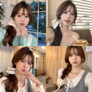Cute_Girl 🥰🥰 ยางรัดผม มีให้เลือกหลากหลายสีสันและสไตล์ ราคาไม่แพง หวานและน่ารัก💕 ยางรัดผมสวยๆ