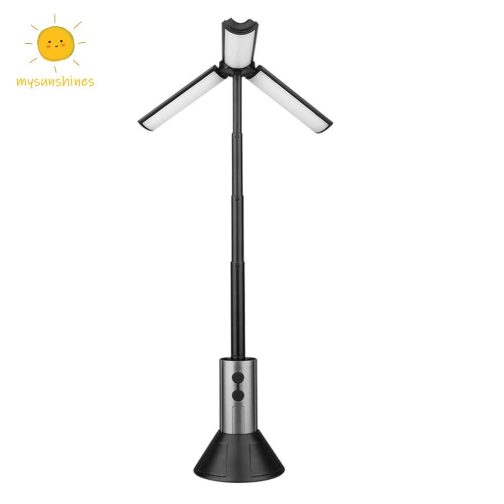 ☀MS 3000mAh Telescopic ไฟฉายพกพาแบบชาร์จไฟได้ เต็นท์พร้อมขาตั้ง โคมไฟตั้งแคมป์ สําหรับตั้งแคมป์ เดินป่า ตกปลา