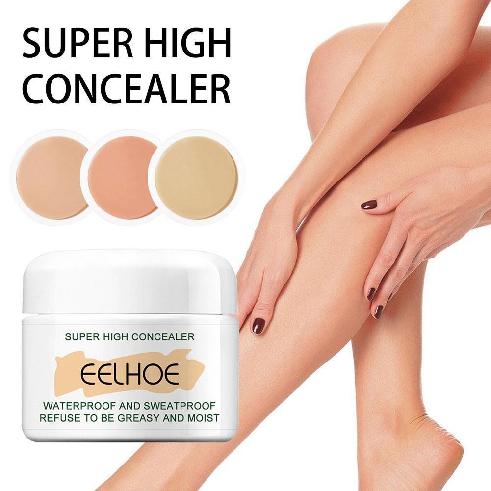 Eelhoe คอนซีลเลอร์กันน้ําสําหรับ Spot Acne Mark Body Birthmark แผลเป็น Tanto 3 สีคอนซีลเลอร์ J7s9