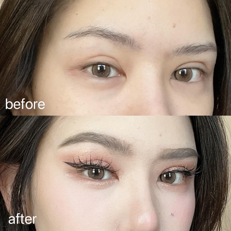 (ของแท้100%) ดินสอเขียนคิ้วหัวแฟลต Browit Pro Makeup Flat Eyebrow Pencil LIVE - รูปที่ 3