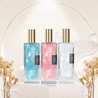 【ผสมและจับคู่ 2 แถม 1 】3pcs 50ml COCOSILIYA Glitter น้ำหอม Unisex หรูหรา ติดทน เขย่าก่อนฉีด โรลออน ผิว ดอกกุหลาบ