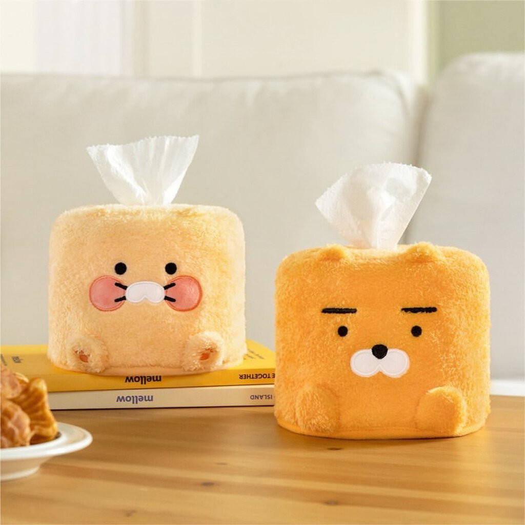 พร้อมส่ง 🤧KAKAO FRIENDS Boucle Bubble Roll Tissue Case เคสทิชชู่ม้วน