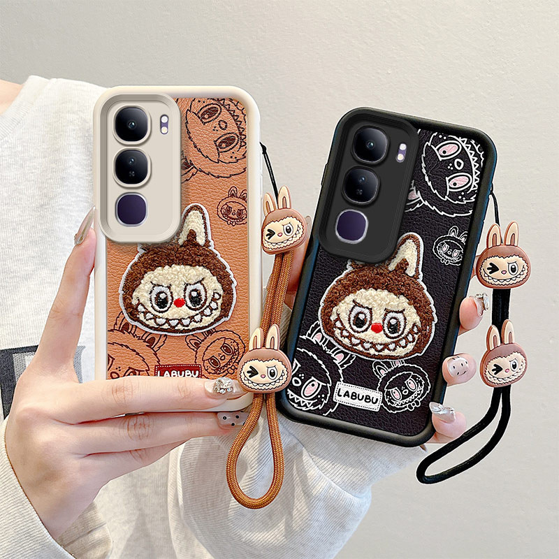 เคส vivo v40 lite เคส vivo v40 se 5g เคสโทรศัพท์ลายหนังแฮนด์เมด