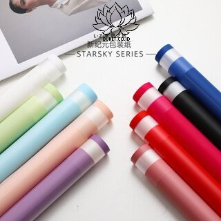 [1 แผ่น] FLOWER WRAPPING PAPER CELLOPHANE RETAIL FLOWER BOUQUET PAPER HAND BOUQUET ชายแดนใหม่