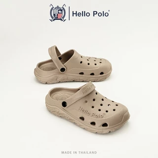 Hello Polo รองเท้าแฟชั่นผู้หญิง รุ่น HP8055 รองเท้าแตะ แบบรัดส้น Size 36-41 พื้นหนานุ่ม ใส่เดินสบายเท้า EVA น้ำหนักเบา