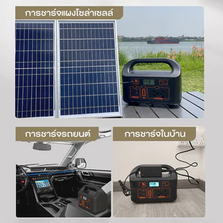 ZSUN Power Station แบตสำรอง เครื่องสํารองไฟห เครื่องสำรองไฟกลางแจ้งอัจฉริยะ 150W/300W แคมป์ปิ้ง ใช้ในบ้าน พาวเวอร์สเตชั่