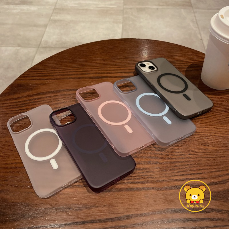 Matteปลอกแม่เหล็กสําหรับXiaomi Poco M7 Pro F7 Ultra X7 X6 Pro M4 F6 F5 Pro F4 F3 Ice Fog Frostedเคสโ