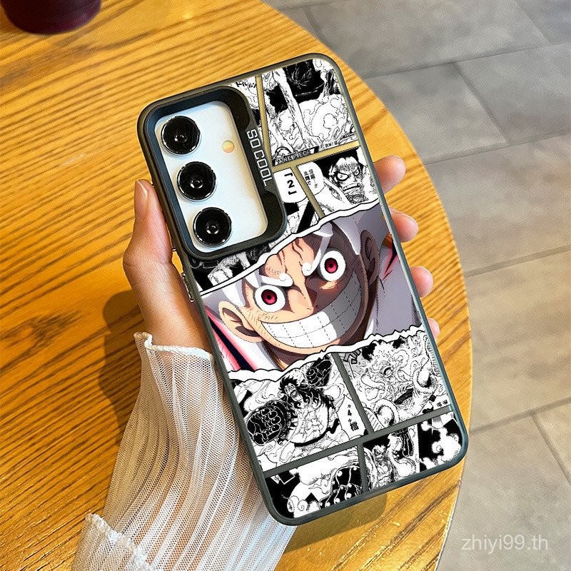 เคสโทรศัพท์ซัมซุงสไตล์ญี่ปุ่น One Piece Manga เข้ากันได้กับ A05 A04 A55 A54 A35 S23 S24 S25 S22 S21 ULTRA S24 ULTRA S23 ULTRA A15 A14 ปกซิลิโคนกันกระแทก ราคา ถูกที่สุด ดีลบีเคเค
