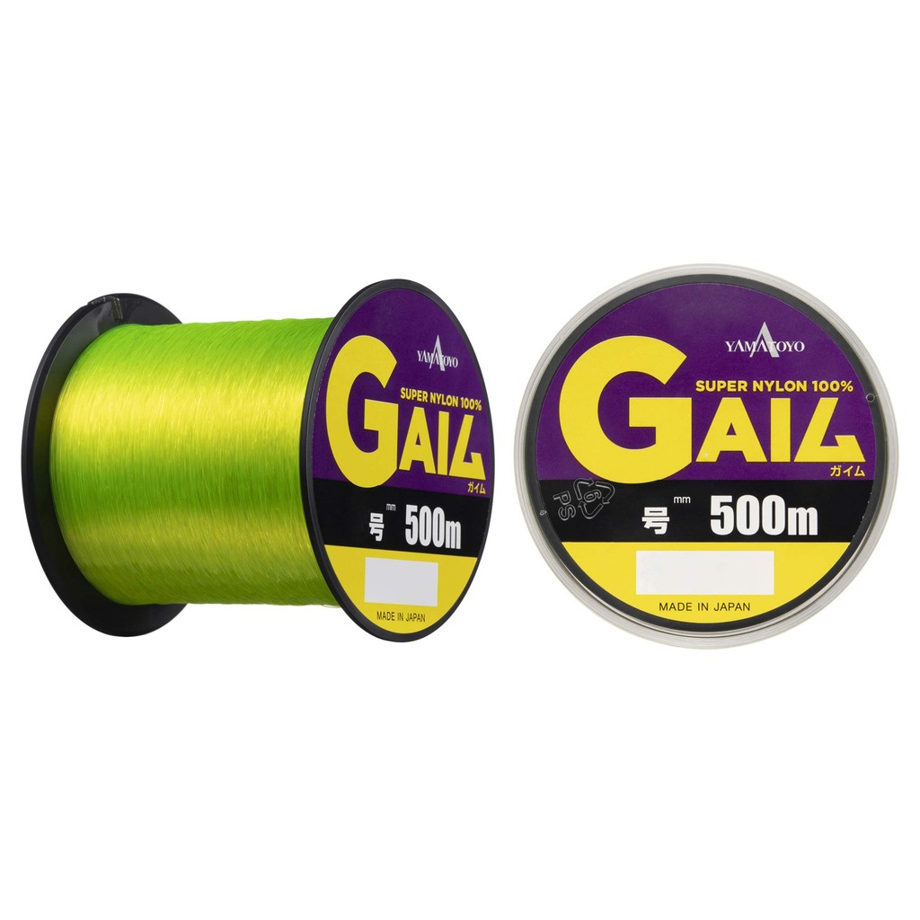YAMATOYO Nylon Line Gaim 500m No. 2 8lb Color Name  
YAMATOYO Nylon Line Gaim 500m No. 3 12lb Color 