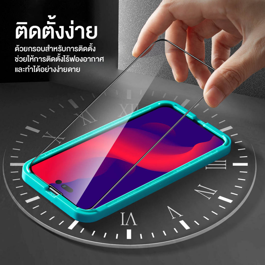 กันรอย ESR Armorite Screen Protector ฟิล์มกันรอย  ไอโฟน ฟิล์มกระจก นิรภัย