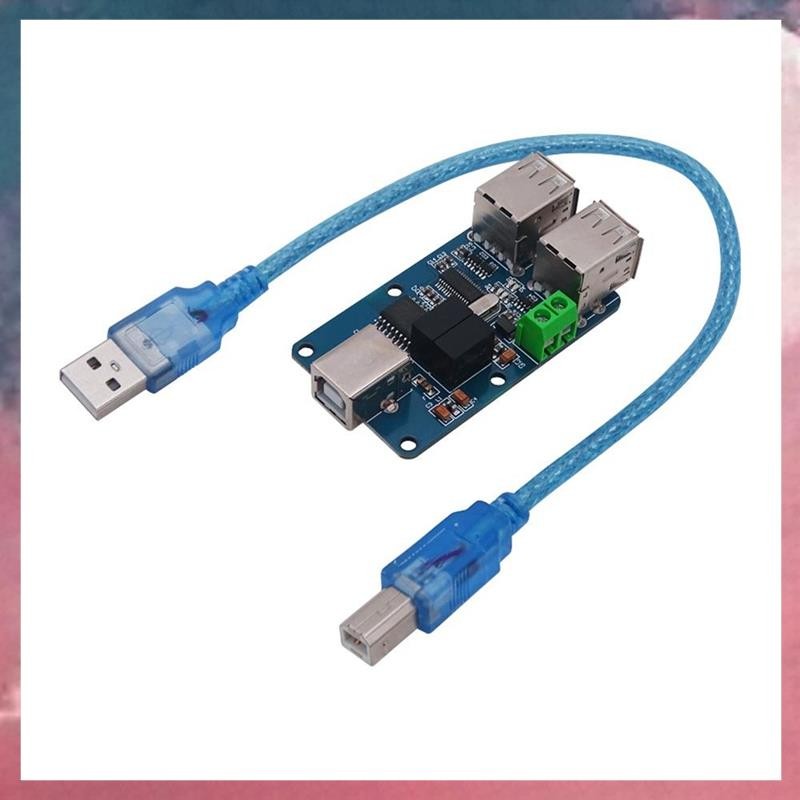 ตัวแยก USB, ตัวแยกฮับ USB 2500V, บอร์ดแยก USB, ADUM4160 ADUM3160 รองรับการส่งผ่านการควบคุม USB
