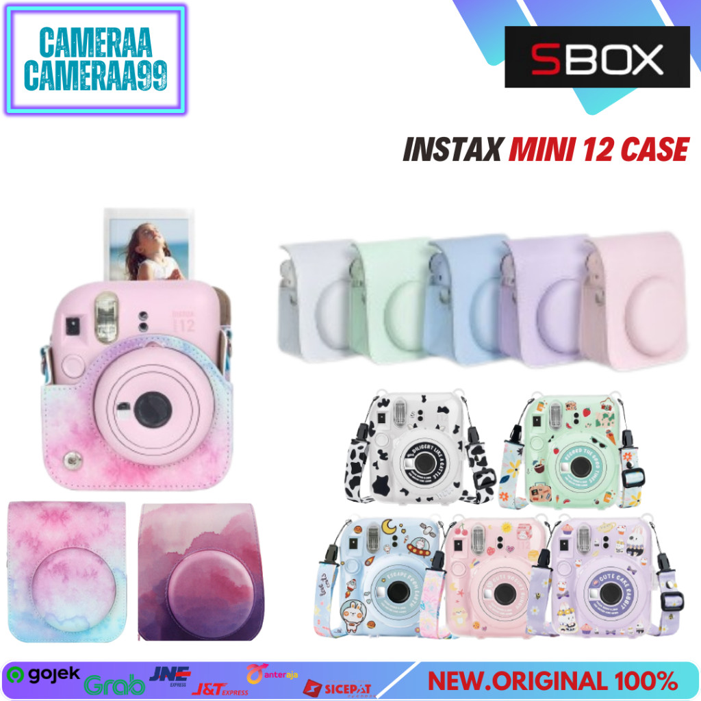 Instax Mini 11 12 กระเป๋า/ซองหนังสําหรับ Instax Mini 11 12