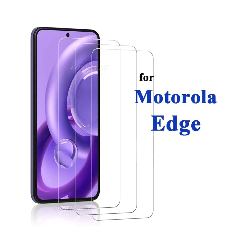 สําหรับ Motorola Edge + 5G UW 2022 Ultra HDฟิล์มกระจกนิรภัยสําหรับMotorola Edge X30 S30 S 60 50 30 20 Stylus 5G UW Neo Pro Lite Fusion 2022 2021 Oil-Proof Clear Glassป้องกันหน้าจอ