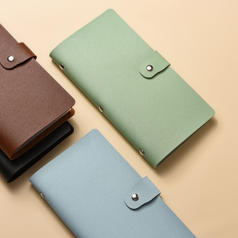 定期存单收纳册银行定期支票票夹存单票据收纳本存折收藏册Fixed deposit receipt storage book, bank fixed cheque holder20250602