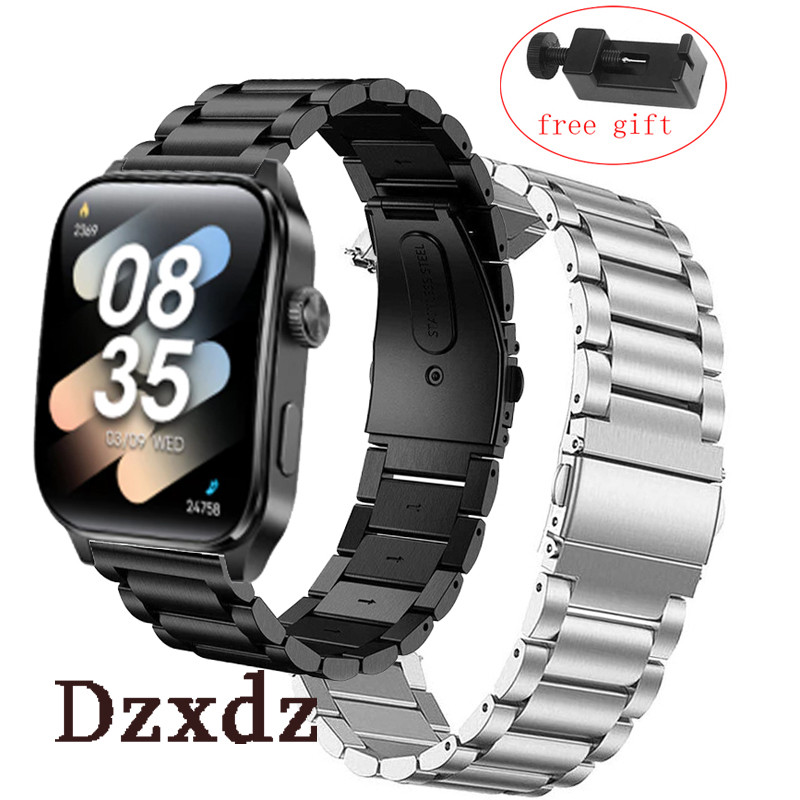 Aolon Curve 3 2 Ultra Metal สายสแตนเลสสําหรับ Aolon Curve3 ultra Smart Watch สายรัดข้อมือสร้อยข้อมือ
