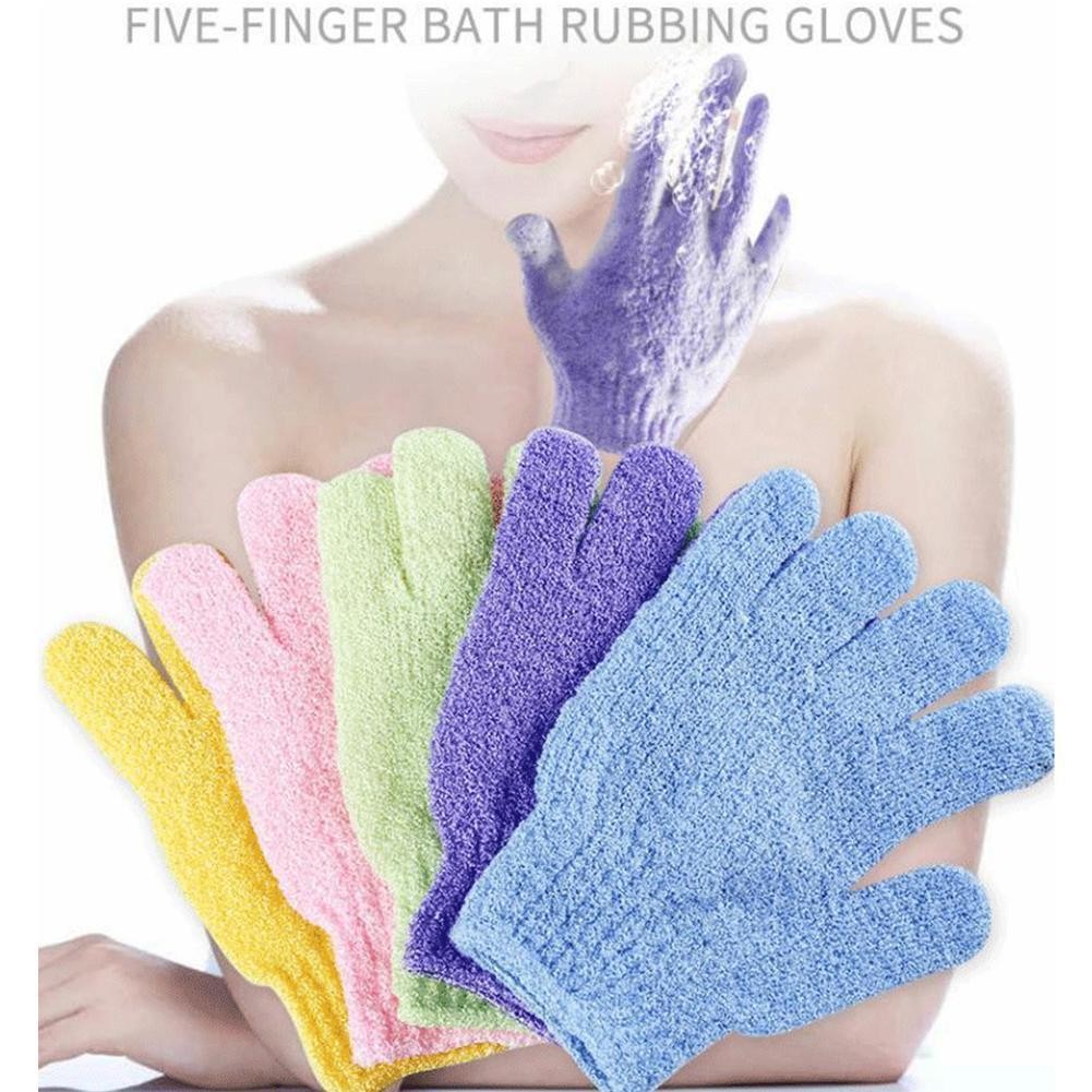 แผ่นฟองน้ําขัดผิวขัดผิวขัดผิว Bath Balls เครื่องมือทําความสะอาดผิวแปรงฟองน้ําอาบน้ําสําหรับ D9Z9