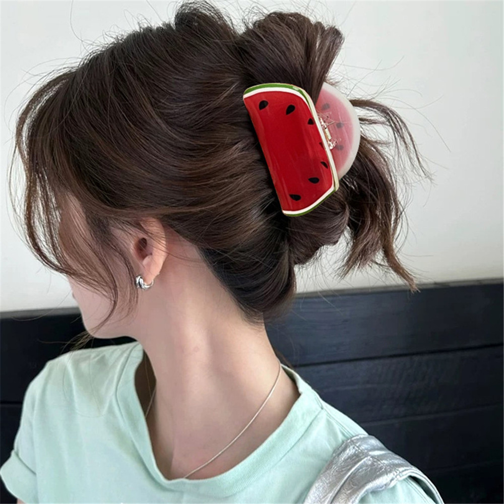 Ahellogirl مشبك شعر كلاو بالليمون — صورة 3