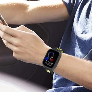 สร้อยข้อมือซิลิโคน + กรณีสําหรับ Redmi Watch 5 Active เปลี่ยนสายนาฬิกาสําหรับ Redmi Watch 5 Lite Band