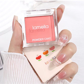 LAMEILA บลัชออน 4 โทนสี เนื้อแมท โทนสีสวย เนื้อละเอียด สีชัดบางเบา กันน้ำ ติดทน
