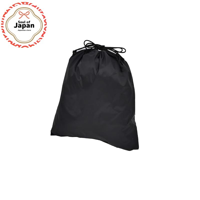 [Solo Tourist] Proof drawstring bag, L drawstring bag, waterproof 45 cm 53kg black