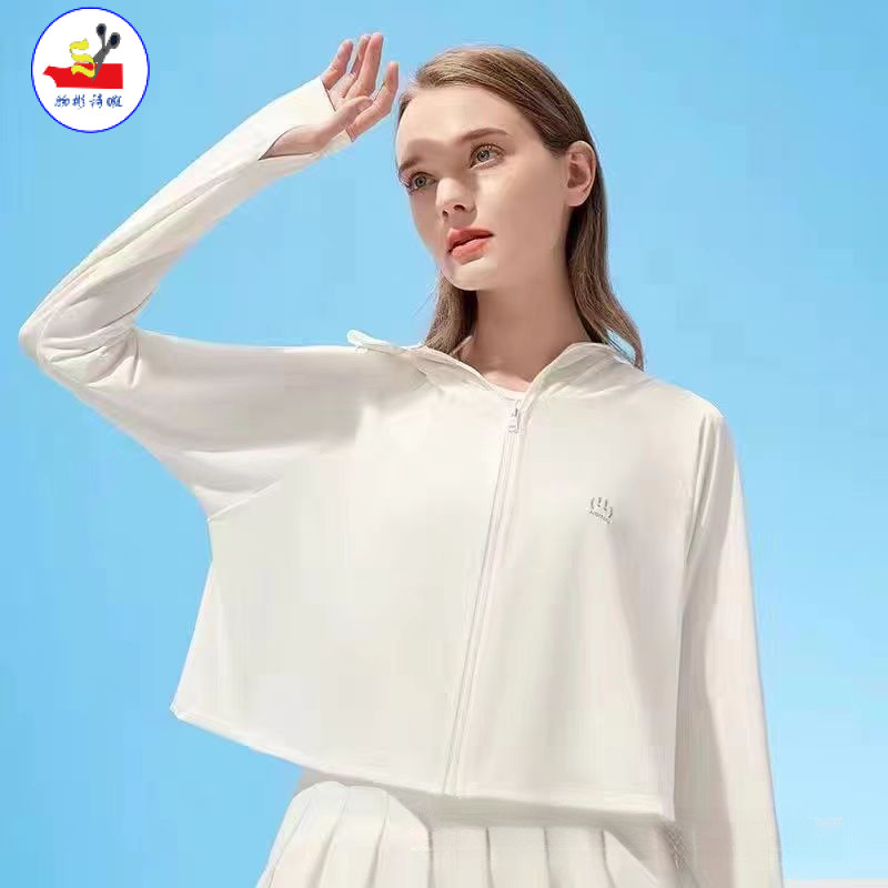 ชุดป้องกันแสงแดด WSX 2025 สำหรับผู้หญิง ฤดูร้อน ป้องกันรังสียูวี เสื้อแจ็คเก็ตน้ำหนักเบา ระบายอากาศไ