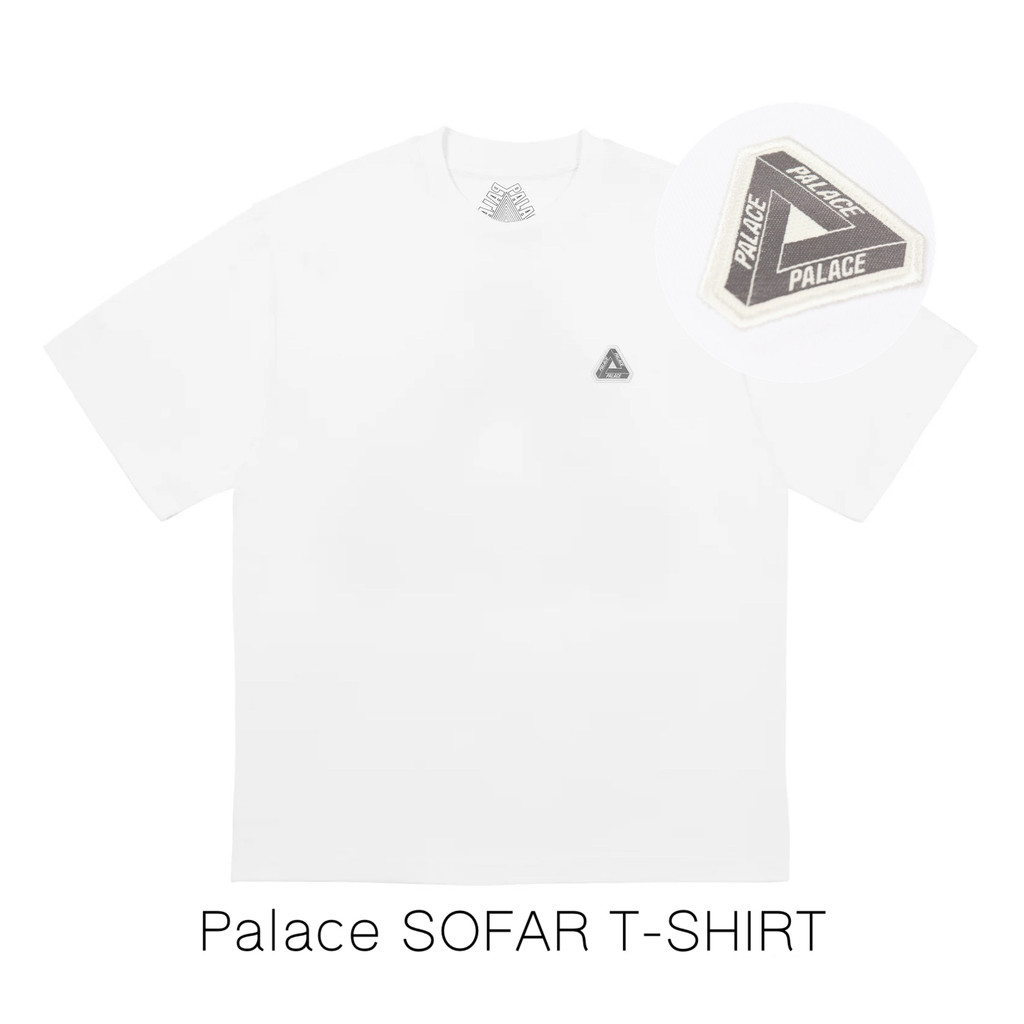🤍พร้อมส่ง🤍 เสื้อยืด Palace SOFAR T-SHIRT จากญี่ปุ่น