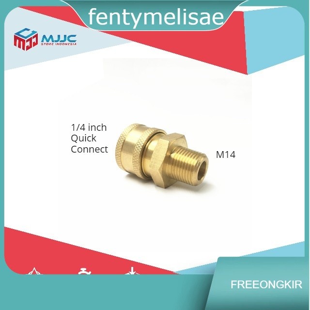 Finishmelisae Dart M14 Male to 1/4 นิ้ว Female Quick Connect เหมาะสําหรับ Lakoni H&L
