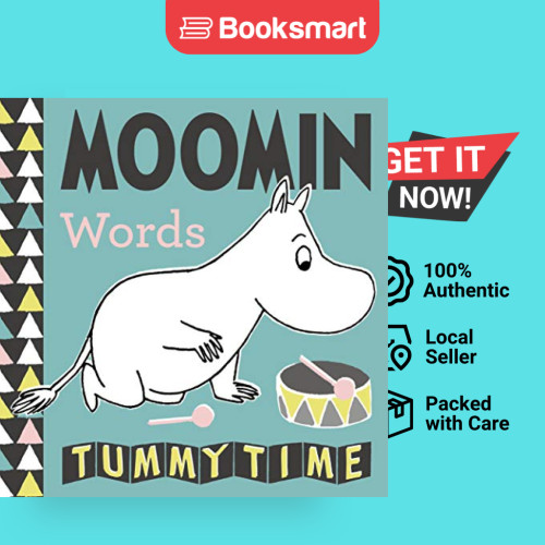 Moomin Baby: Words Tummy Time Concertina Book โดย Tove Jansson Board 9780241448274