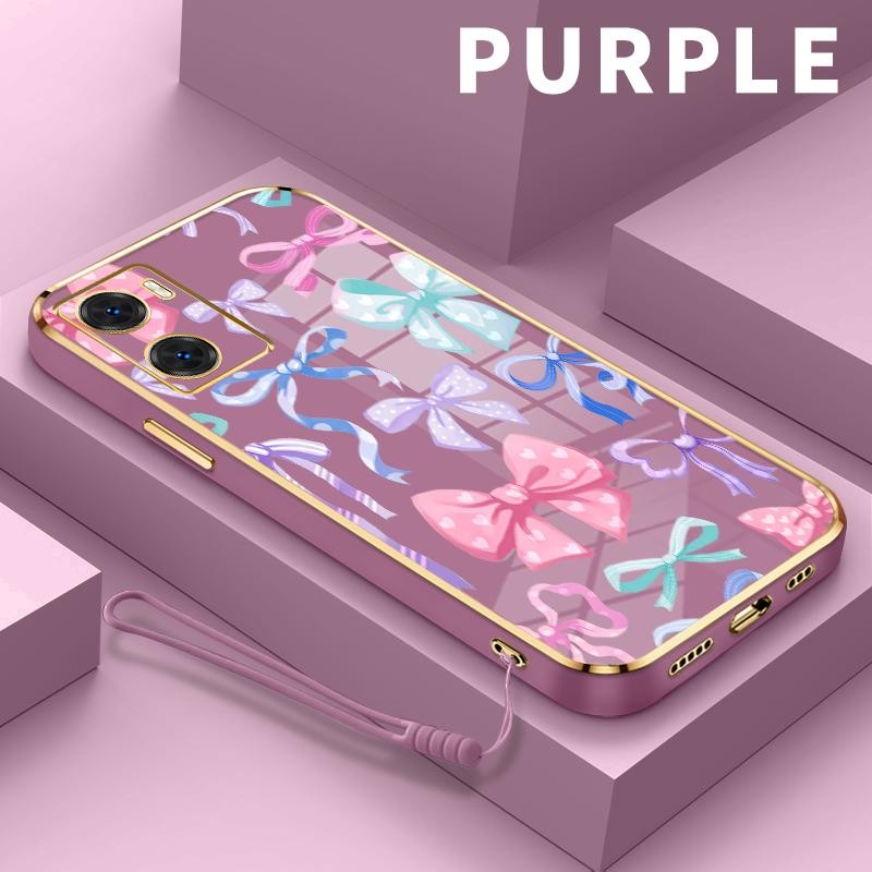 ปลอก Hp สําหรับ OnePlus Nord N20 SE Simple Bowknot Soft Silicon Lens Connector Case Terbaru