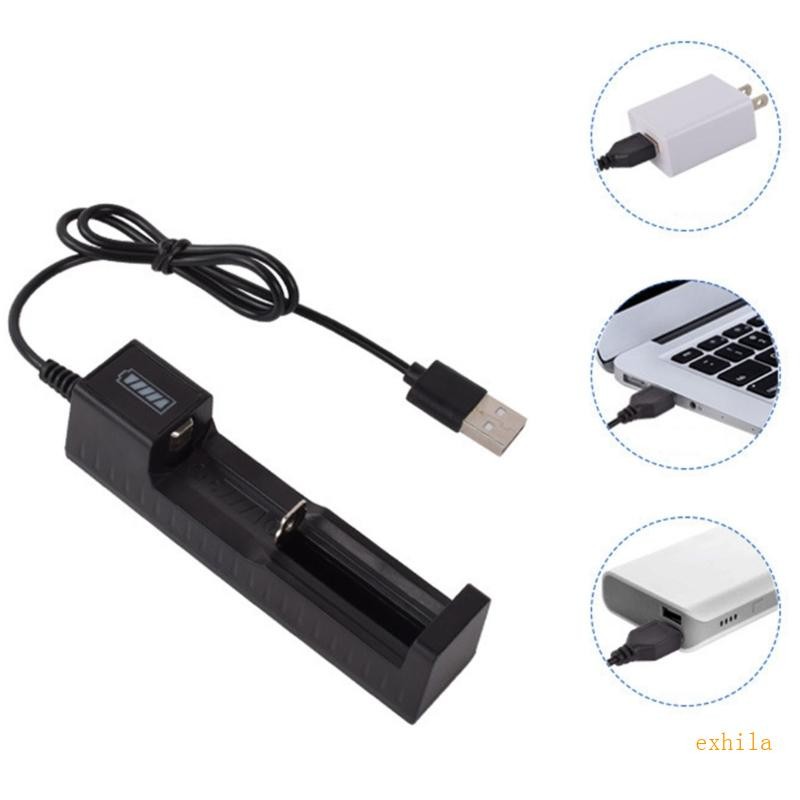 USB Universal  Charging Adapter for 4.2V 18650 18490 Li-ion Batteries