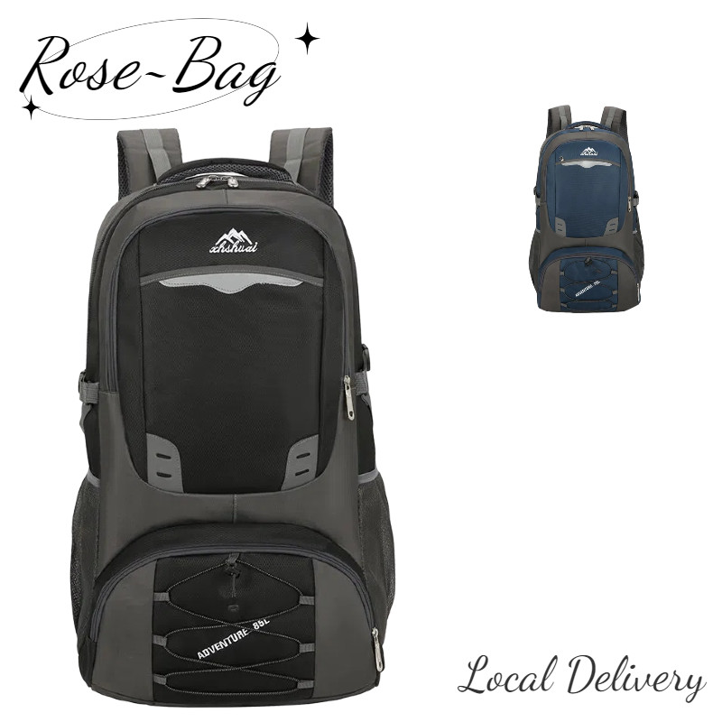Traveler Backpack 40L / 60L / 85L / กระเป๋าเป้สะพายหลัง กระเป๋าเดินทางWaterproof Outdoor Backpack Ru