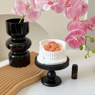 Aeste หินคริสตัลควอตซ์ หินหอม & น้ำมันหอมระเหย หินน้ำหอมDiffuser ยาวนาน บรรยากาศกลิ่นหอม ธรรมชาติ กระจายน้ํามันหอมระเหย