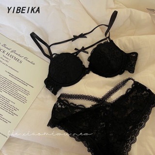 ชุดชั้นในลูกไม้ เซ็กซี่ เสื้อใน + กางเกงใน