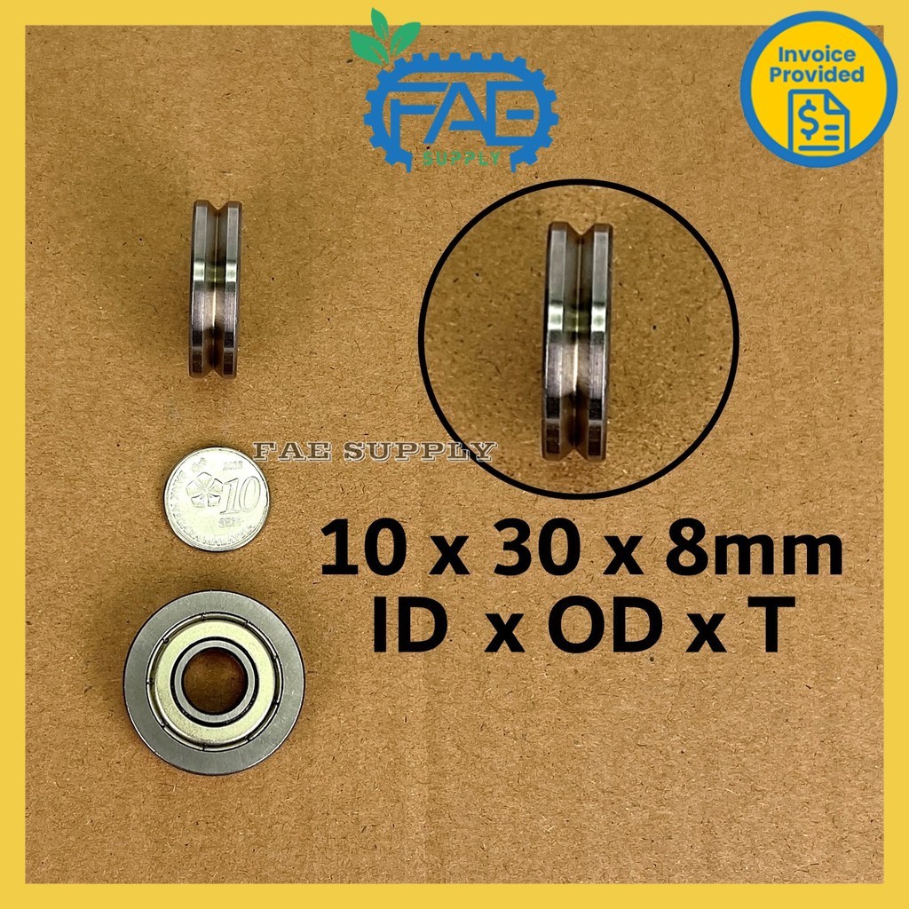 แบริ่ง V6000 ZZ 10x30x8mm