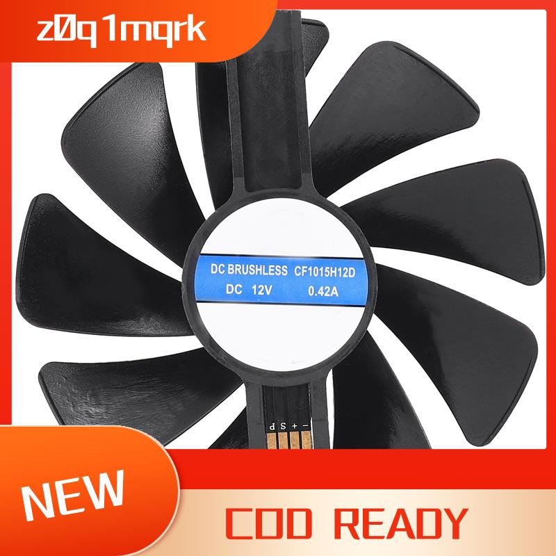 95 มม.CF1015H12D DC12V การ์ด Cooler พัดลมระบายความร้อนเปลี่ยนสําหรับ Sapphire NITRO RX480 8G RX 470 