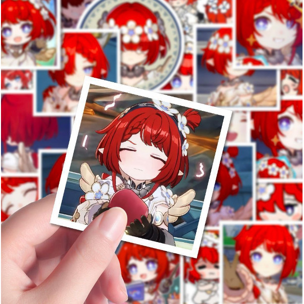 สติ๊กเกอร์ Tribbie HSR รางดาว Honkai 49 ชิ้น