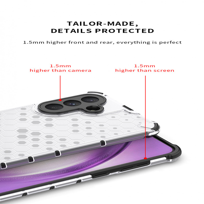 SAMSUNG Luxury Hollow การกระจายความร้อนแม่เหล็กสําหรับSamsung S25 Edge S25 Ultra S24 S23 Ultra Plus S23FE A56 A55 A36 A35 A26 A16 ไร้สายชาร์จปกแข็งกันกระแทก - รูปที่ 5