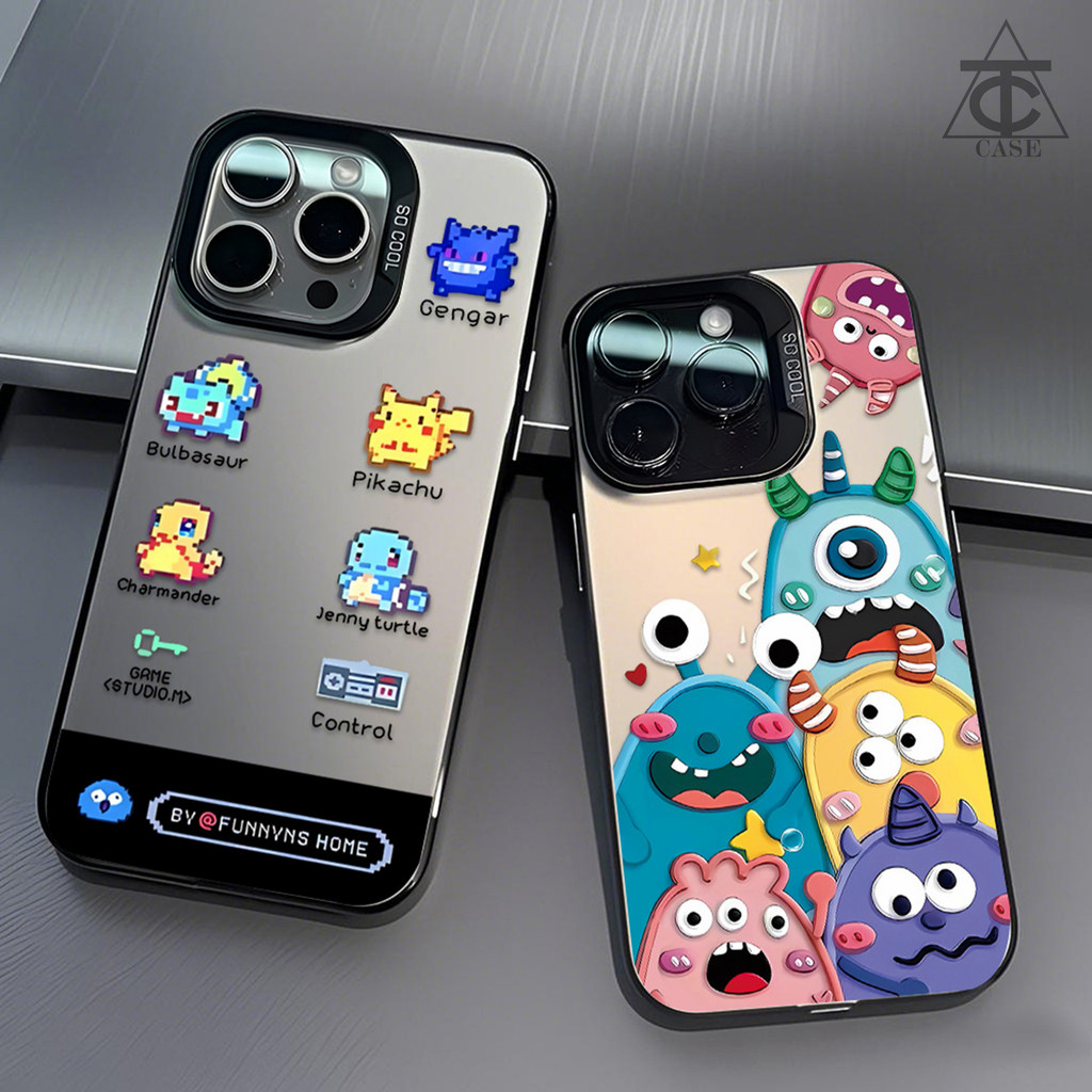 เคสแข็งคุณภาพ ลายการ์ตูนมอนสเตอร์ สำหรับ Samsung A56 A06 A26 A05s A22 A35 A36 A54 A55 A15 A16 เคสซัมซุงA56 เคสโทรศัพท์