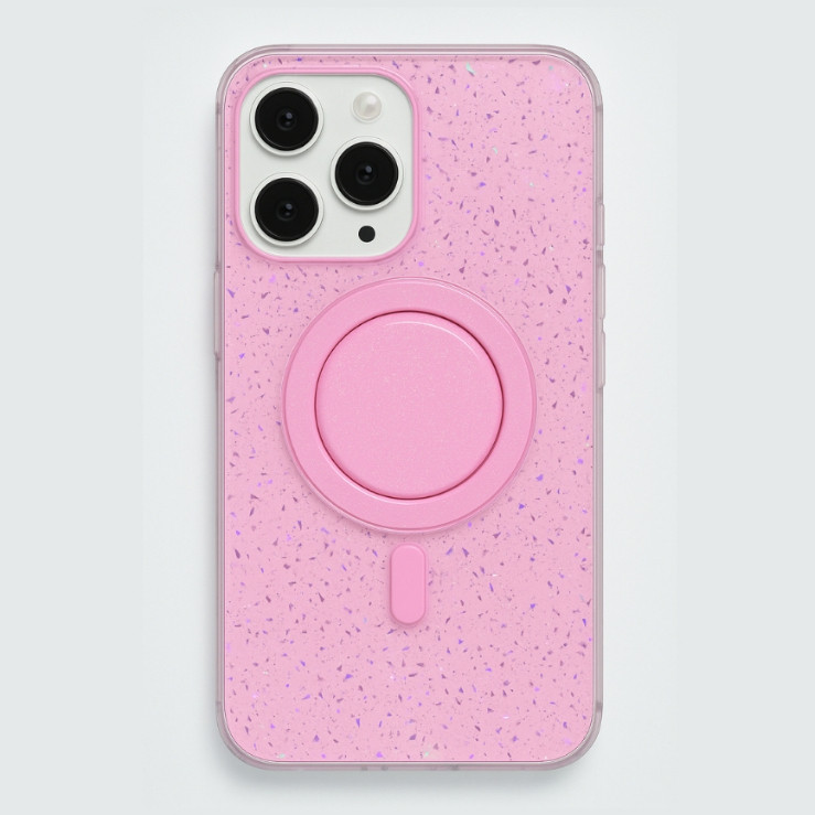 Connex เคส Glitter Magnet+Popup  รุ่นสำหรับ iPhone 13-14 -15 / IP 14 PRO MAX / 16 Pro Max