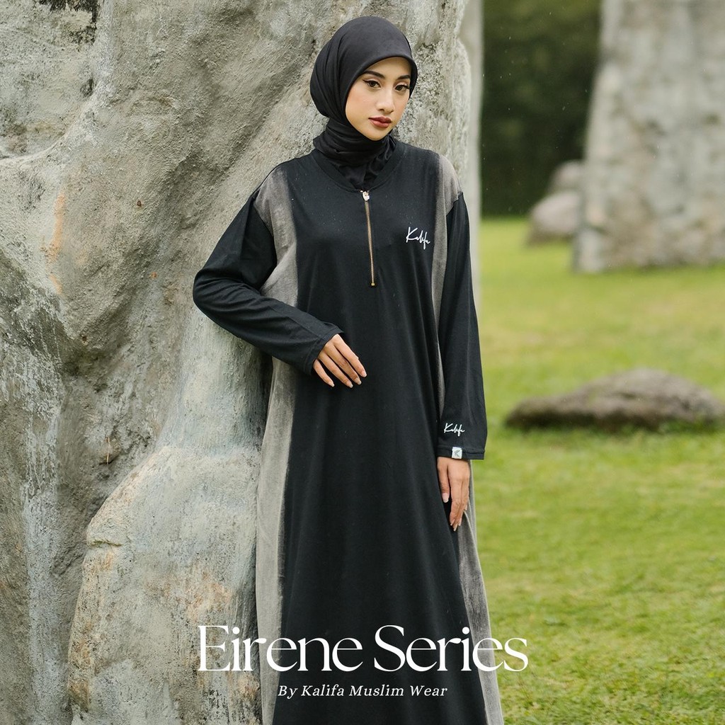 Kalifa - Eirene Series Gamis Kaos ชุดเดรสทุกวันสําหรับผู้หญิง GMS0035