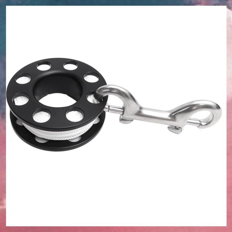 ดําน้ํา Spool Finger Reel สแตนเลส Double Ended Hook SMB