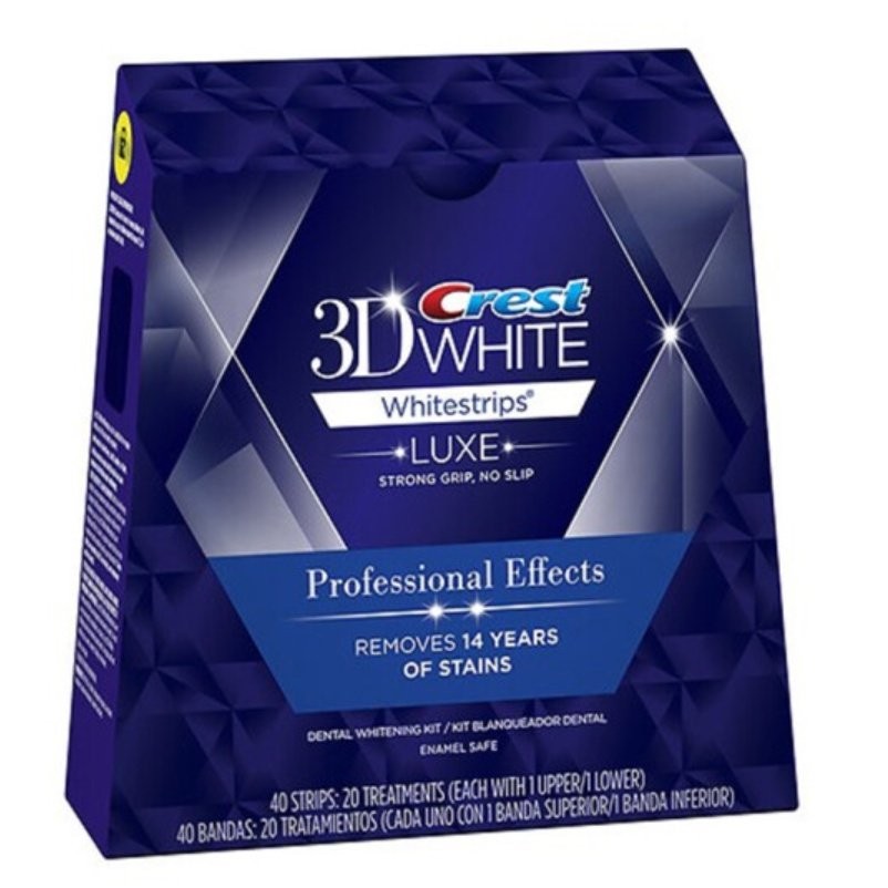 Crest 3D White Teeth Whitening Strips Professional Effects Tooth Dental