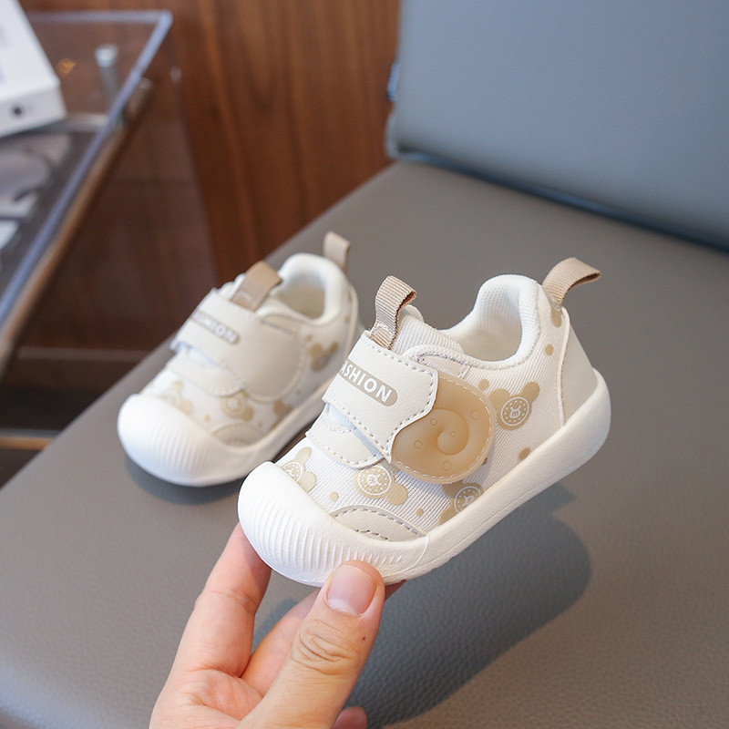 2025 New Double Mesh Breathable Baby Shoes Soft Bottom Baby and Infant Toddler Shoes Baby Non-Slip T