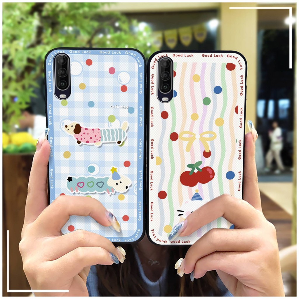 ฝาหลังสัตว์เคสโทรศัพท์สําหรับ Wiko View4/View4Lite Dirt-proof การ์ตูนกันน้ํานุ่มกรณีป้องกันฝุ่นกระเป๋าโทรศัพท์ป้องกัน Graffiti กันกระแทกซิลิโคนแฟชั่นออกแบบน่ารัก
